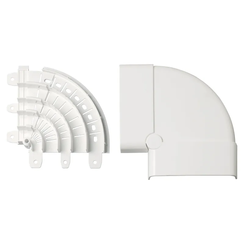 Angolo Piano Variabile Elettrocanali 70x20 Bianco - EC20005 Super Prezzo