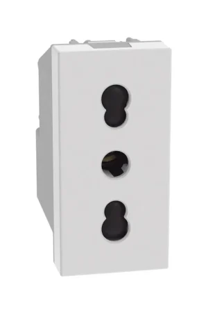 Miglior Prezzo Presa bipasso compatibile MatixGo bianca 16A 4 Box 4BPBP.JW