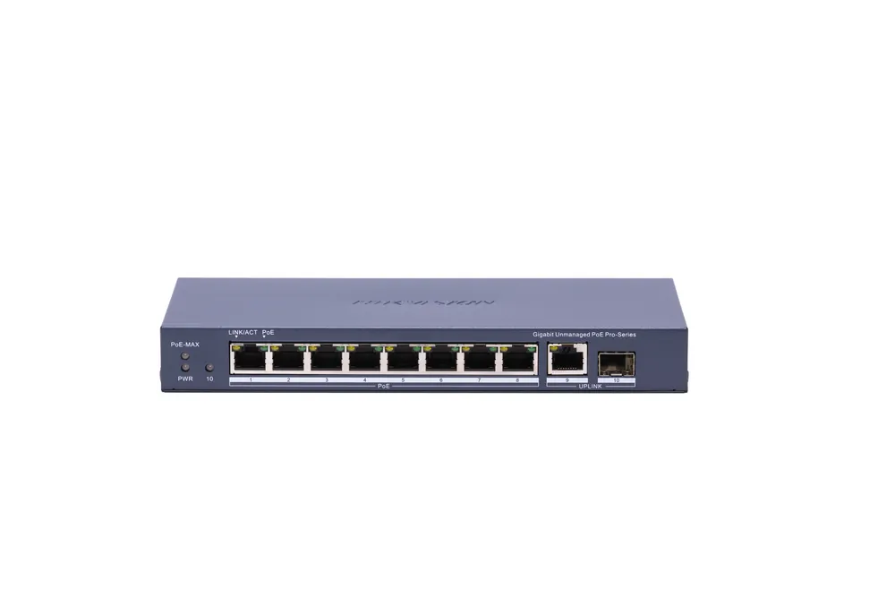 Switch PoE Gigabit 8 Porte Hikvision 301803373 DS-3E0510P-E Quantità Limitata
