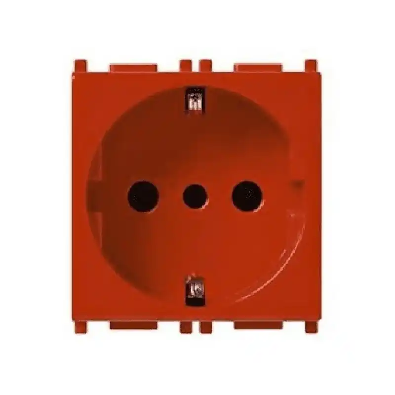 Solo Oggi vimar plana presa 2p+t 16a p30 rosso vimar 14209.r