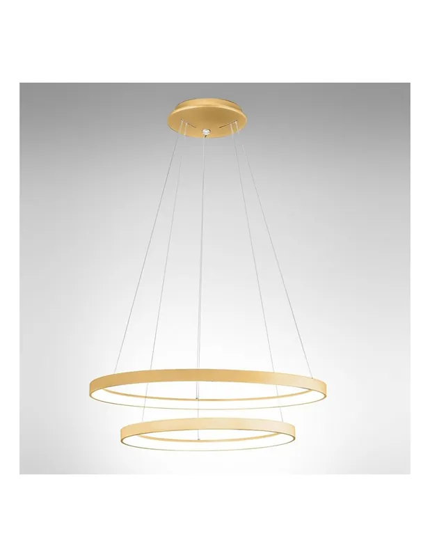 Gea Luce Krizia S/2 3000K Oro lampada a sospensione Prezzo Scontato