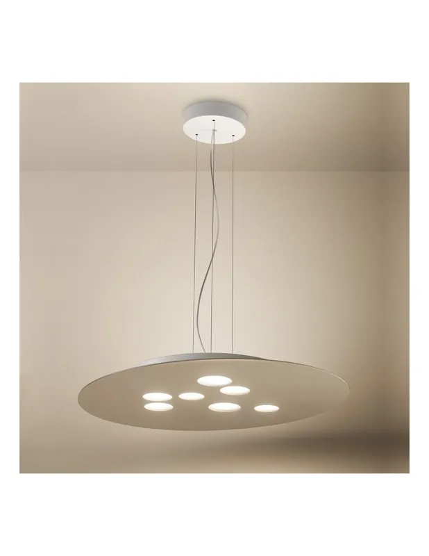 Compra Adesso Gea Luce Luna S Tortora lampada a sospensione