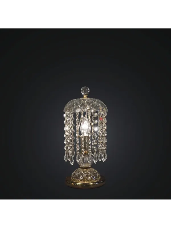 Lumetto classico cristallo oro design swarovsky 1 luce BGA 1790-lp Pagamento Sicuro