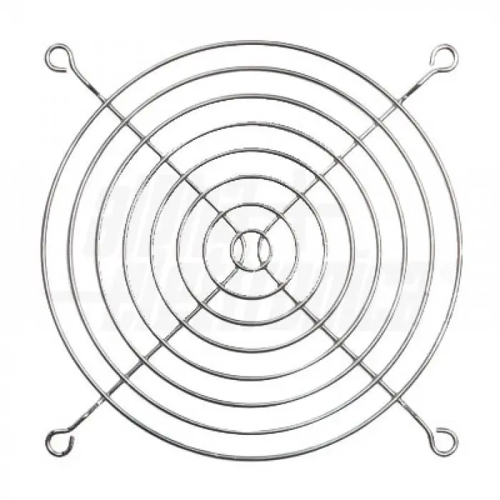 Consegna Rapida Griglia protezione metallica Ø105mm per ventola 120mm Alpha Elettronica - FNHG-120M