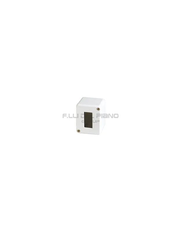 Contenitore parete 1 posto ip21 2821wh sm1 bianco elettrocanali Consegna Rapida