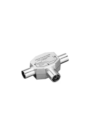 Adattatore triplo antenna tv d.9,5 splitter ingresso femmina 2 uscite maschio Occasione Imperdibile