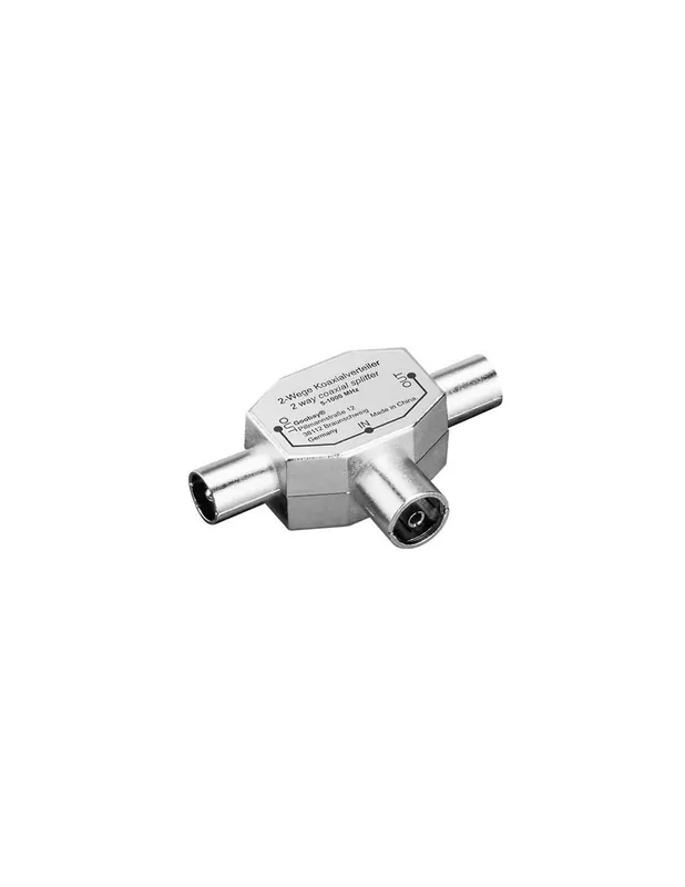 Adattatore triplo antenna tv d.9,5 splitter ingresso femmina 2 uscite maschio Occasione Imperdibile