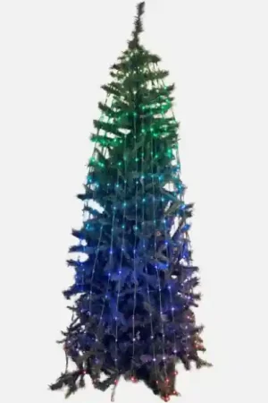 Direttamente Dal Produttore Tenda luminosa led RGB per albero Natale 180cm 204LED Giocoplast 14125028