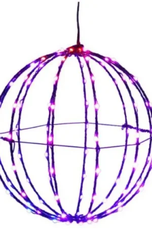 Sfera luminosa LED RGB 40cm effetto decorativo 14125030 ambienti interni esterni Vendita Finale