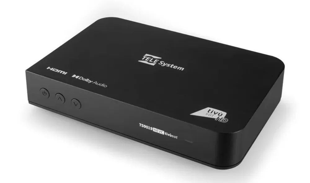 Nuova Collezione Decoder satellitare tivusat HD 58010100 Telesystem TS9019