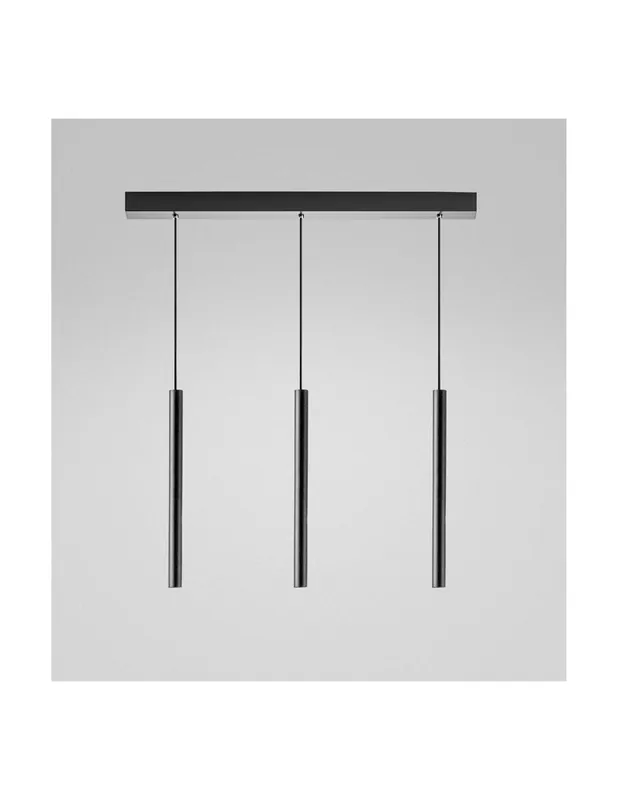 Più Venduto Gea Luce Thalassia S/3P Nero lampadario per tavolo da pranzo