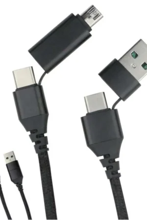 Cavo USB-C™ / USB-A / Micro USB 1.2m Nero - 255175 Ultime Pezzi