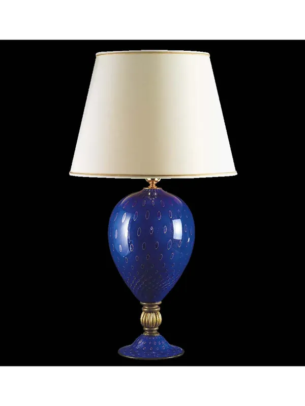 Lume di murano venezia blu oro 24k 1 luce made in italy 7561 lg A Buon Prezzo