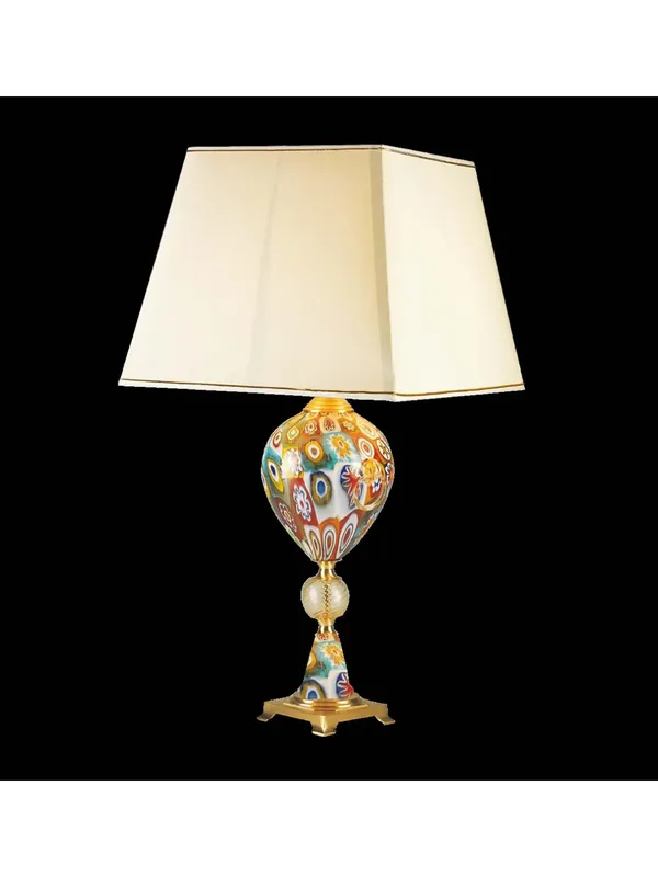 Saldi Lume di murano venezia murrine oro 1 luce made in italy 7957 lp