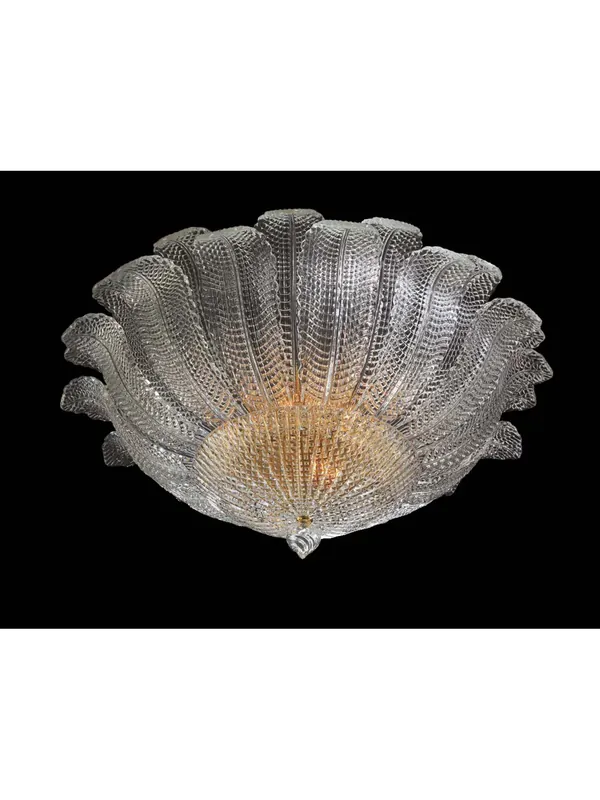 Plafoniera murano di venezia 9 luci made in italy 8038 pl24 Prezzo Basso