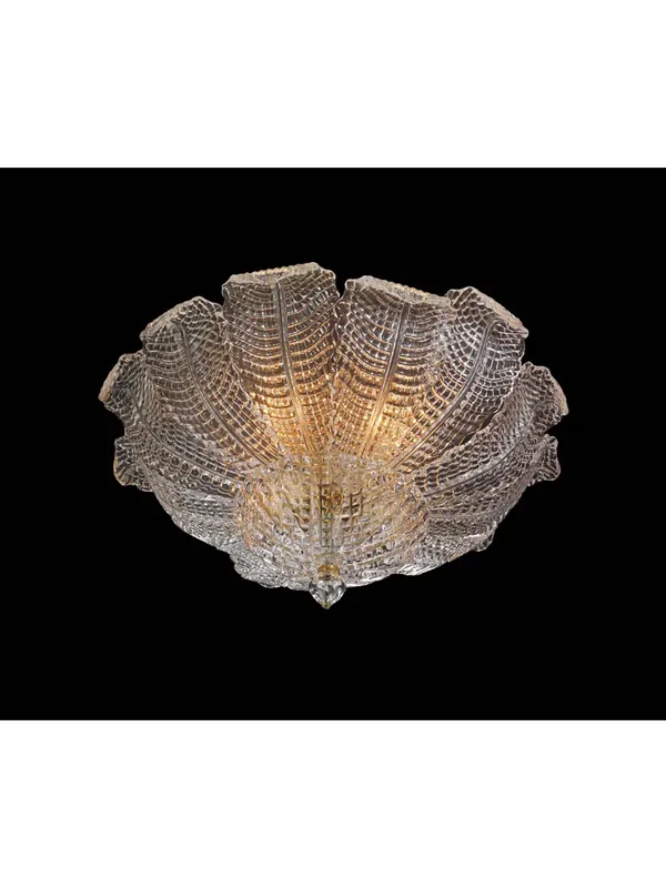 Reso Gratuito Plafoniera murano di venezia 4 luci made in italy 8038 pl12