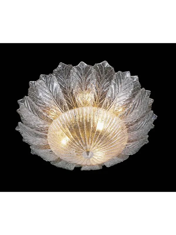Plafoniera murano di venezia 9 luci made in italy 7173 pl24 Spedizione Espresso