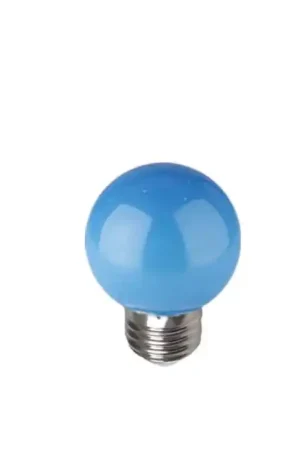 A Buon Prezzo Lampada LED blu attacco E27 1W sfera decorativa FAI - 5188/BLU