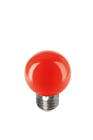 Lampadina LED attacco E27 1W sfera rossa 5188/RSS Consegna Rapida