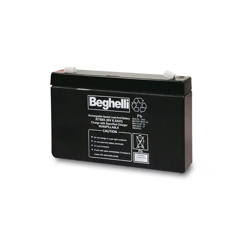 batterie di ricambio pb 6v 6,5ah beghelli 3916 Quantità Limitata