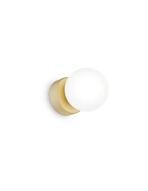 A Buon Prezzo Ideal Lux Perlage AP1 lampada da muro design moderno - Bianco