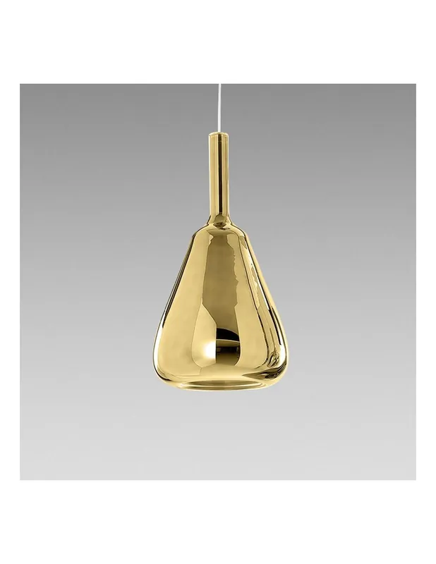 Prezzo Conveniente Gea Luce Ofelia S/11 Oro Specchiato lampada a sospensione