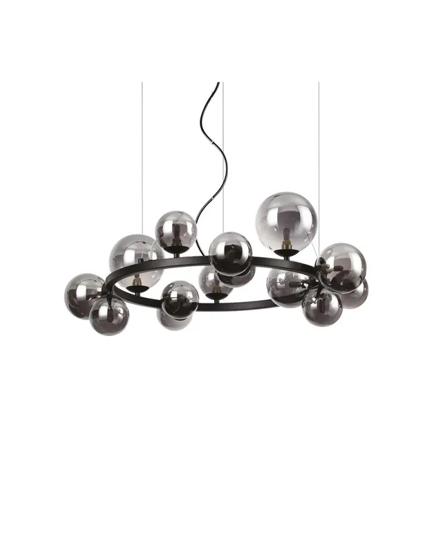Ideal Lux Perlage SP14 lampadario soggiorno - Fumè Occasione