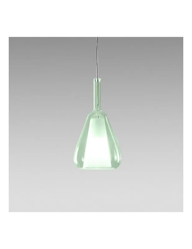 Gea Luce Ofelia S/11 Verde-Trasparente lampada a sospensione Offerta Lampo