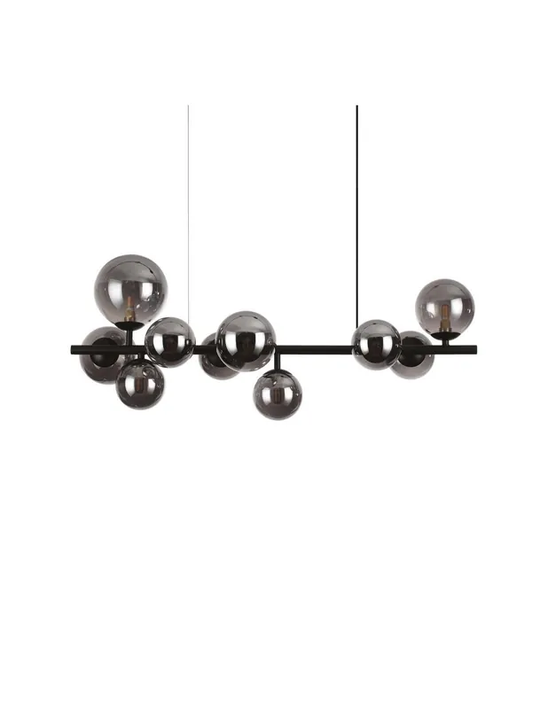 Saldi Lampadario Perlage Ideal Lux SP10 Fumè