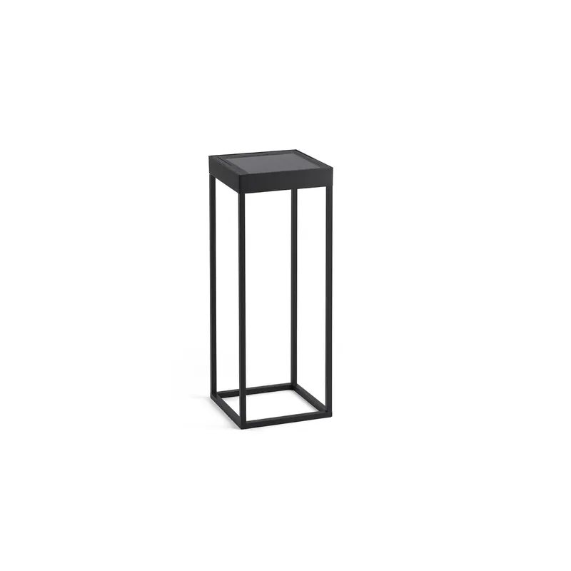 Super Prezzo Lampada Solare Faro Barcelona KASP 500 LED da Giardino Nero H500mm Luce Calda 2700/3000K IP65 - 71913