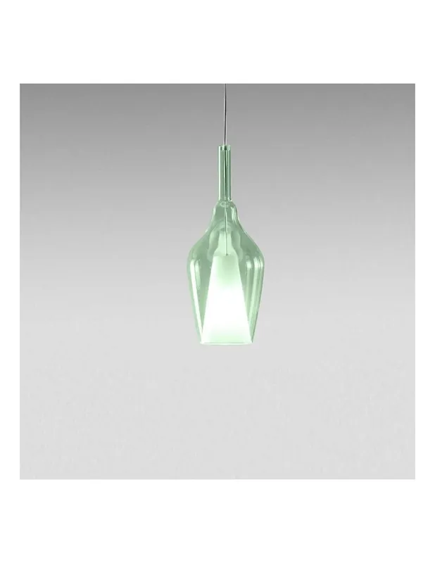 Promozione Gea Luce Ofelia S/12 Mini Verde-Trasparente lampada a sospensione
