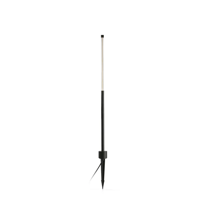Più Venduto Lampada a Picchetto Faro Barcelona BAMBOU 1268 Nero con LED Integrato 2700K IP65 - 75557