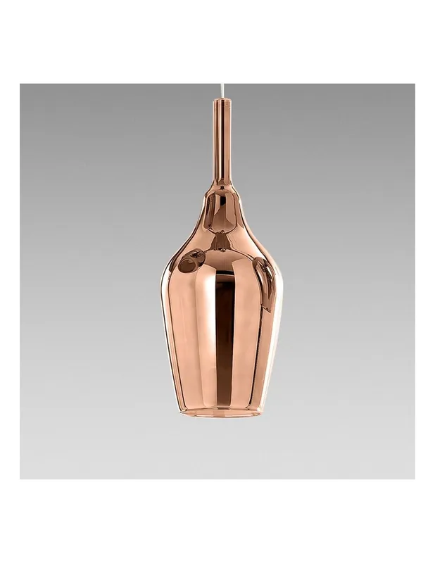 Offerta Speciale Gea Luce Ofelia S/12 Rame Specchiato lampada a sospensione