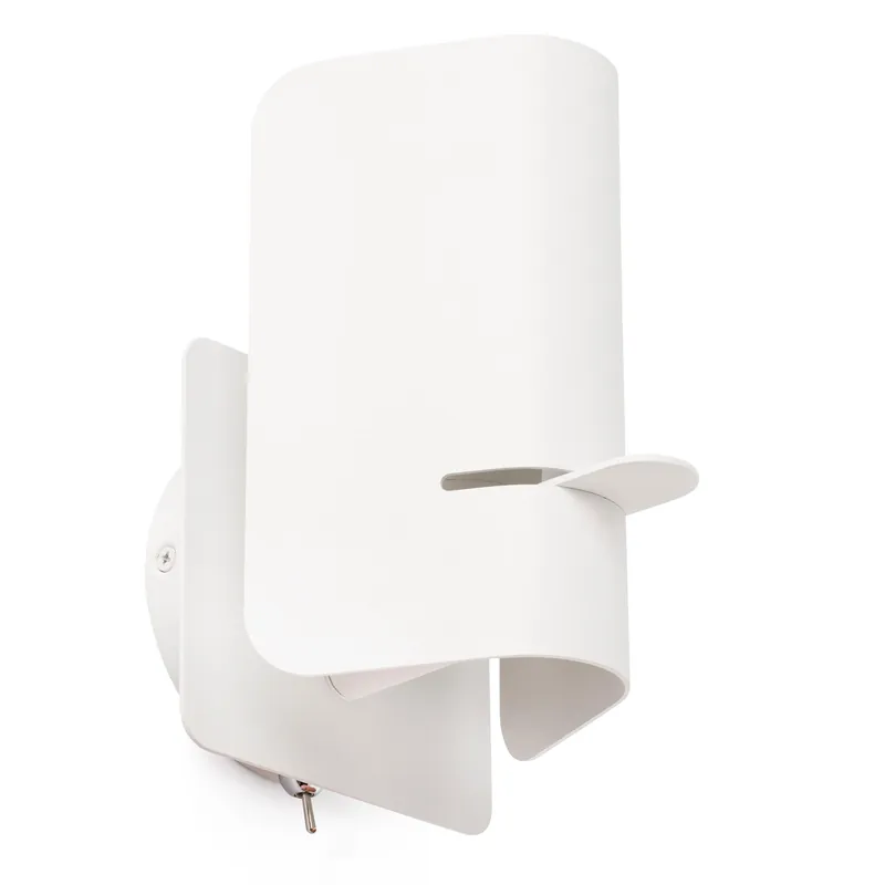 Offerta Del Giorno Applique parete E27 LED Smile Bianca Faro - 62130