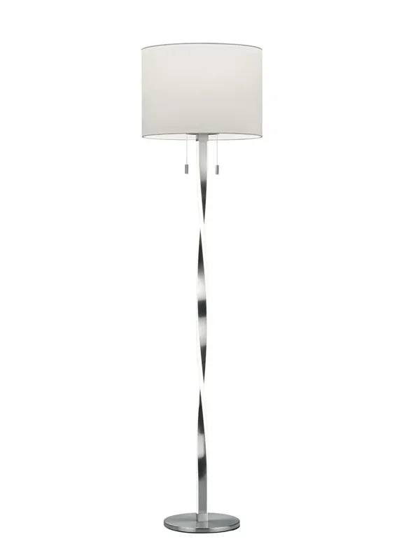 Piantana moderna a led tessuto bianco TR108 Solo Oggi