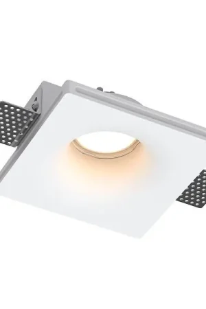 Professionale Faretto Gli Elettrici da Incasso in Gesso 120×120 mm GU10 – IO59633