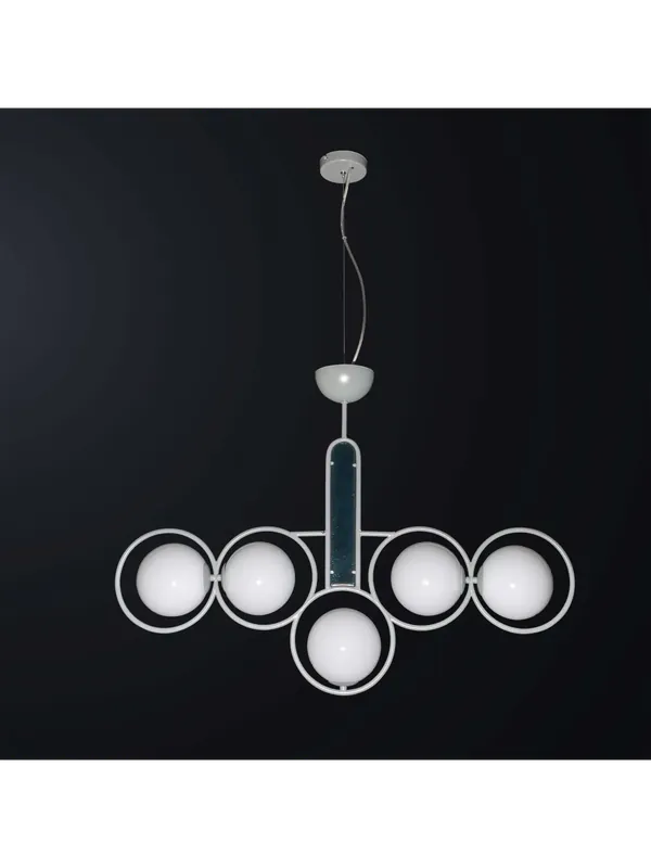 Prezzo Ridotto Lampadario moderno design grigio a 5 luci BGA 3061-s5