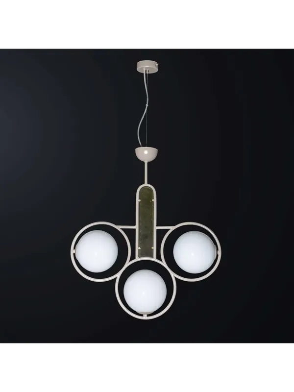 Occasione Lampadario moderno design tortora a 3 luci BGA 3061-s3