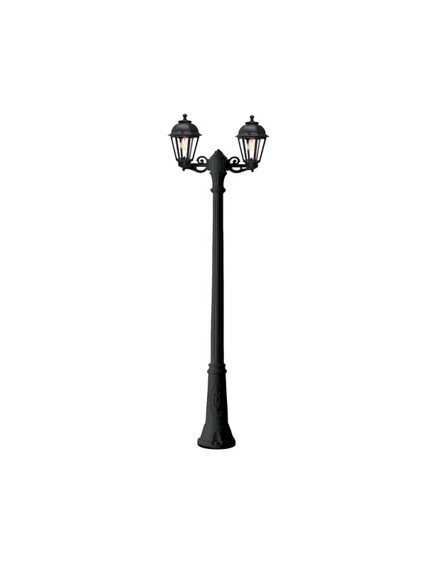 Quantità Limitata Rossini Chris T.20600-2 lampione alto da giardino 2 luci E27 IP44
