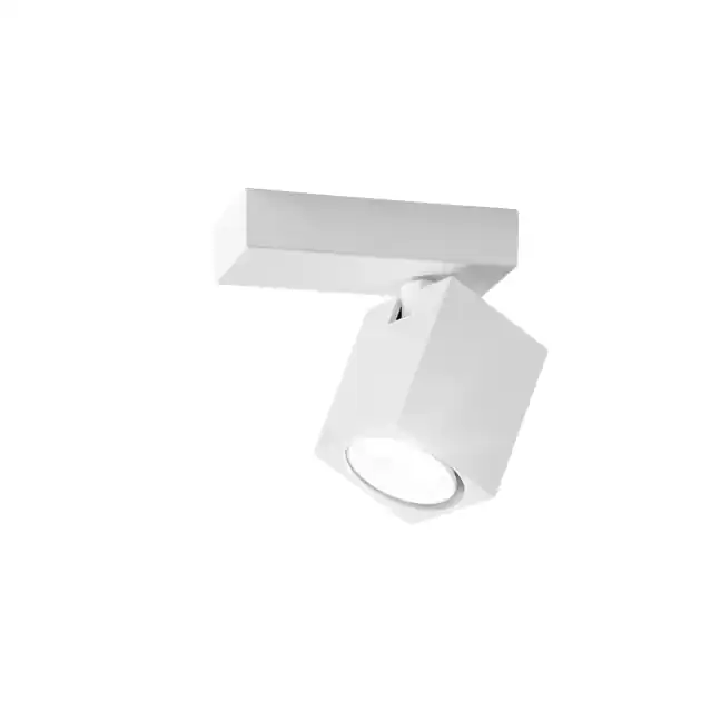 Prezzo Conveniente Faretto orientabile in alluminio bianco 12x6 cm PERENZ 8170 B ideale per interni