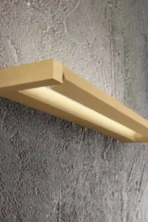 A Buon Prezzo Applique da parete metallo oro moderno Perenz 8450 OR CT illuminazione
