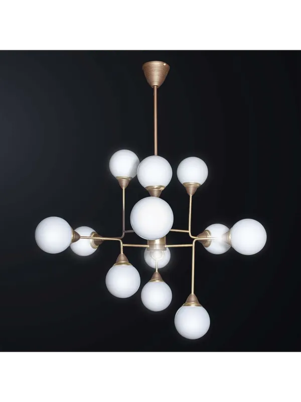 Lampadario contemporaneo design moderno 12 luci BGA 3051-12 Di Tendenza