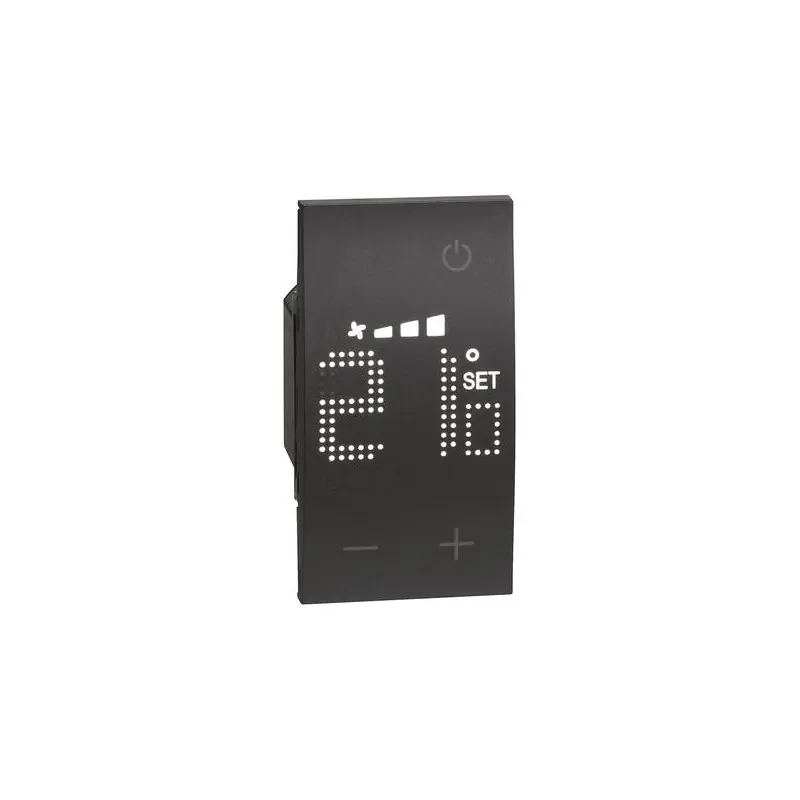 Prezzo Basso bticino living now termostato con display retroilluminato nero bticino kg4691