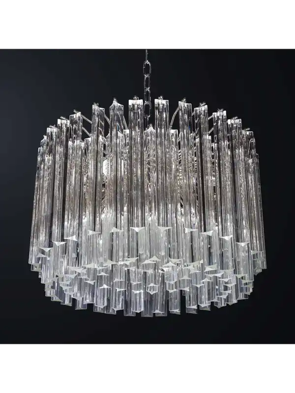 Lampadario moderno in cristallo design swarovsky 4 luci BGA 3038-s55 Offerta