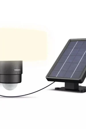 A Buon Prezzo Tylus lampada solare di sicurezza di lunga durata colore nera 5000K 6.7w 36222200