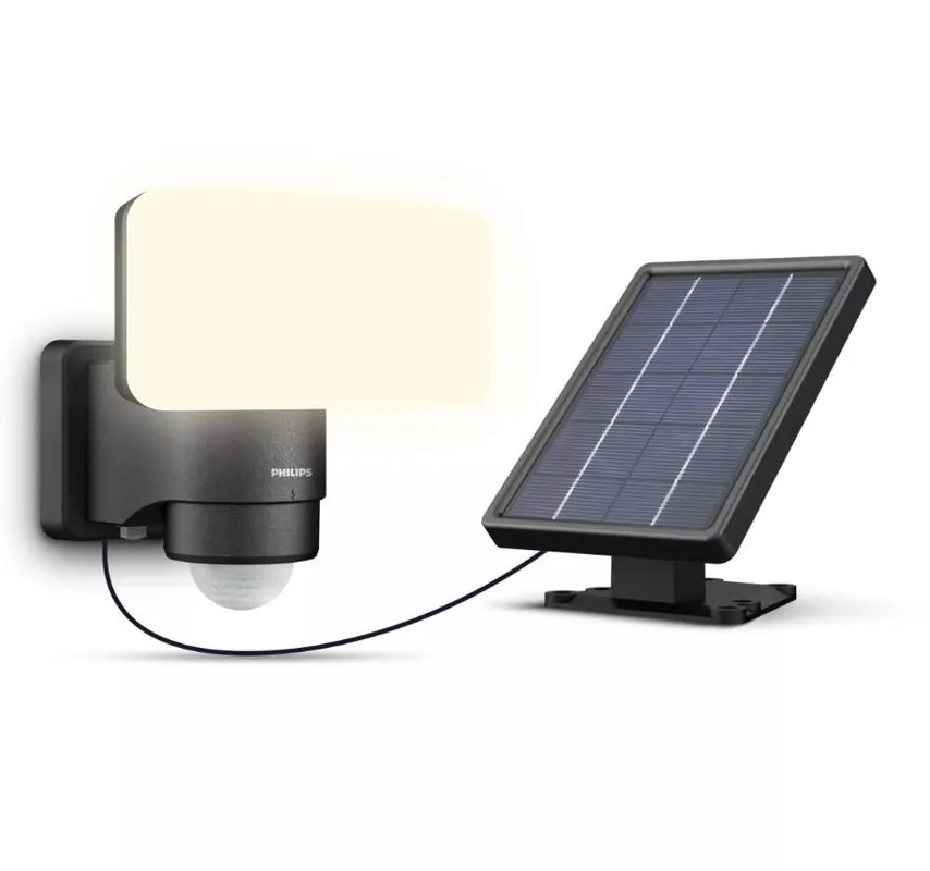 A Buon Prezzo Tylus lampada solare di sicurezza di lunga durata colore nera 5000K 6.7w 36222200