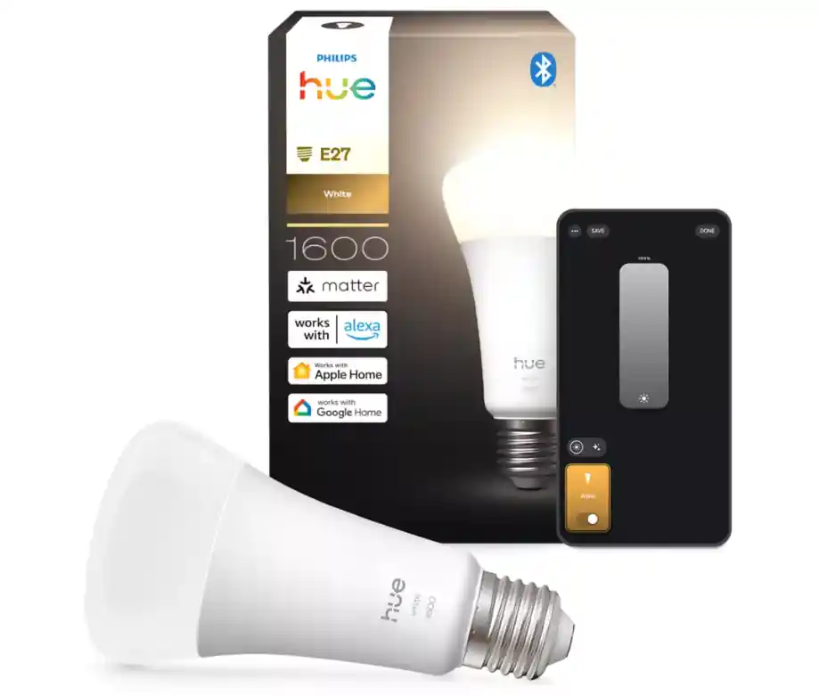 Lampadina LED smart E27 1600 lumen dimmerabile Philips 36388500 bianca Di Tendenza