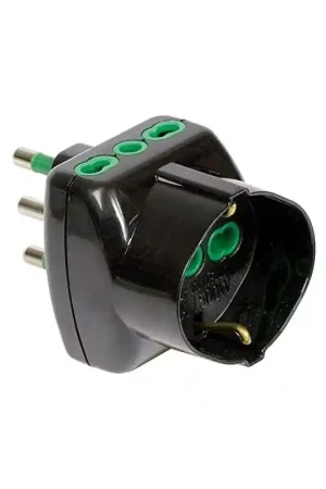 Prezzo Ridotto fanton adattatore da s17 a 1p40 + 2p17 /11 verticale nera fanton 82241