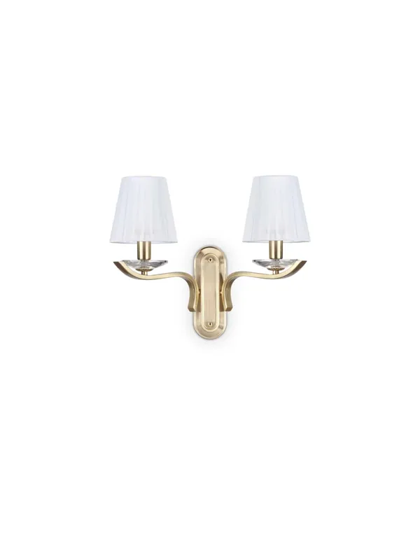 Applique contemporaneo oro 2 luci DL0146 Sconto