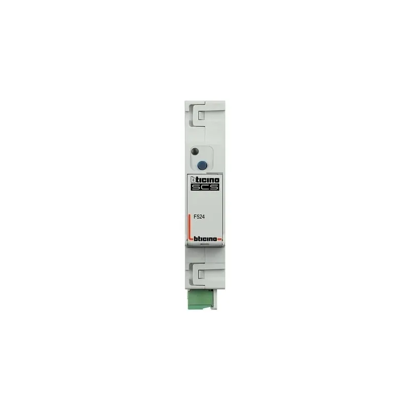 Solo Oggi bticino data logger scs myhome dispositivo per la centralizzazione consumo energetico bticino f524